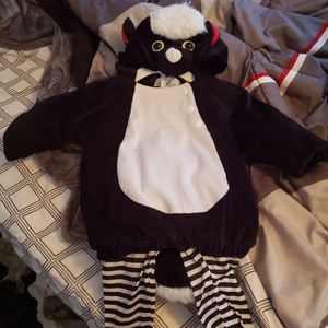 Toddler Skunk costume